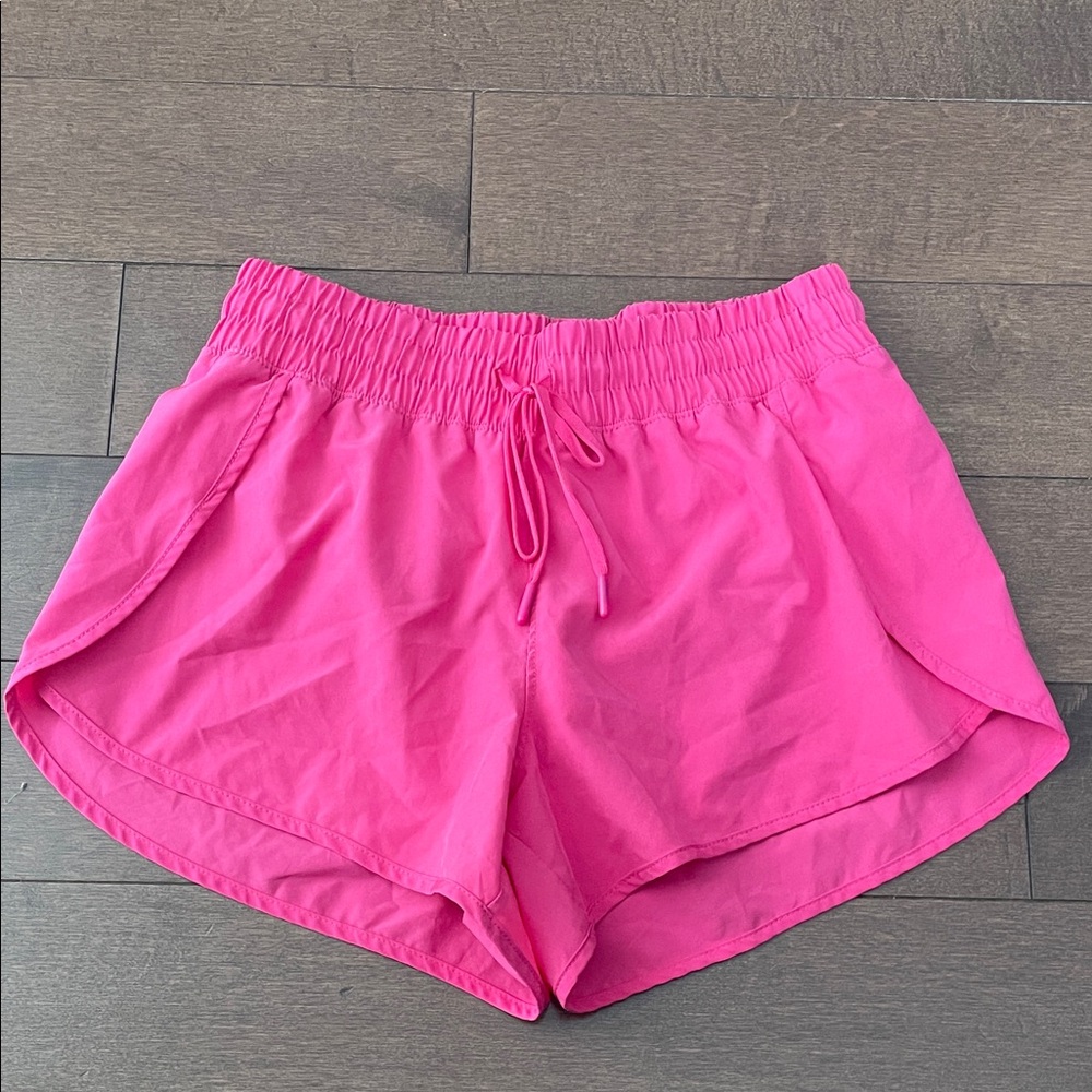 90 Degree By Reflex Hot Pink Athletic Shorts